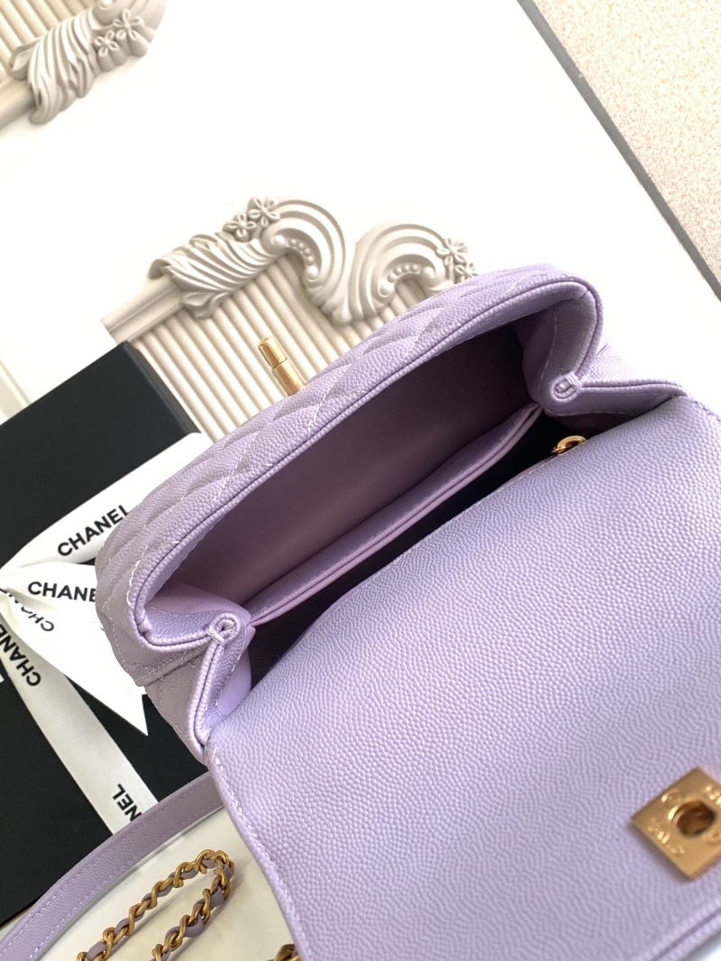 Ch**el top handle bags